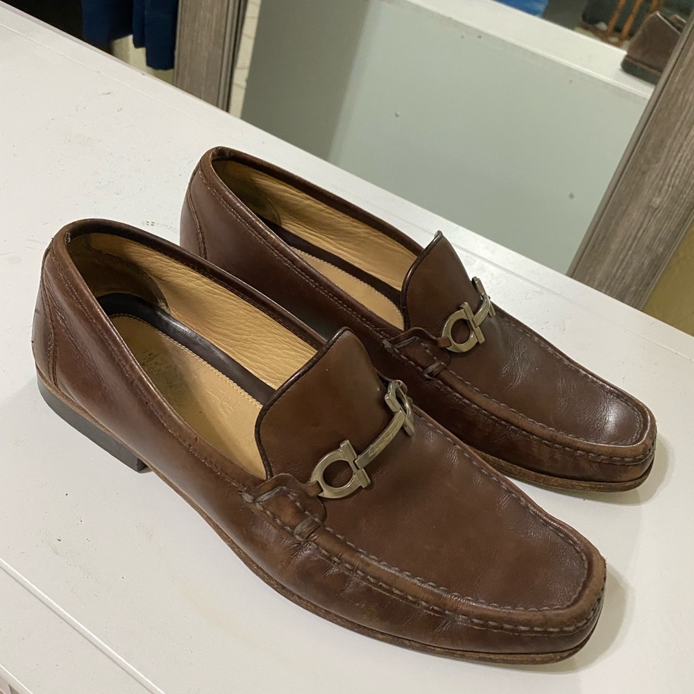 Mens Salvatore Ferragamo Mens Loafers Size 8.5